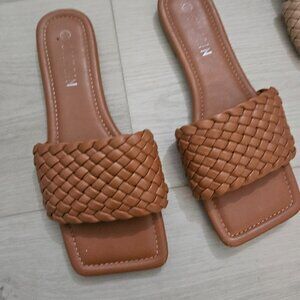 tan comfortable sandals
